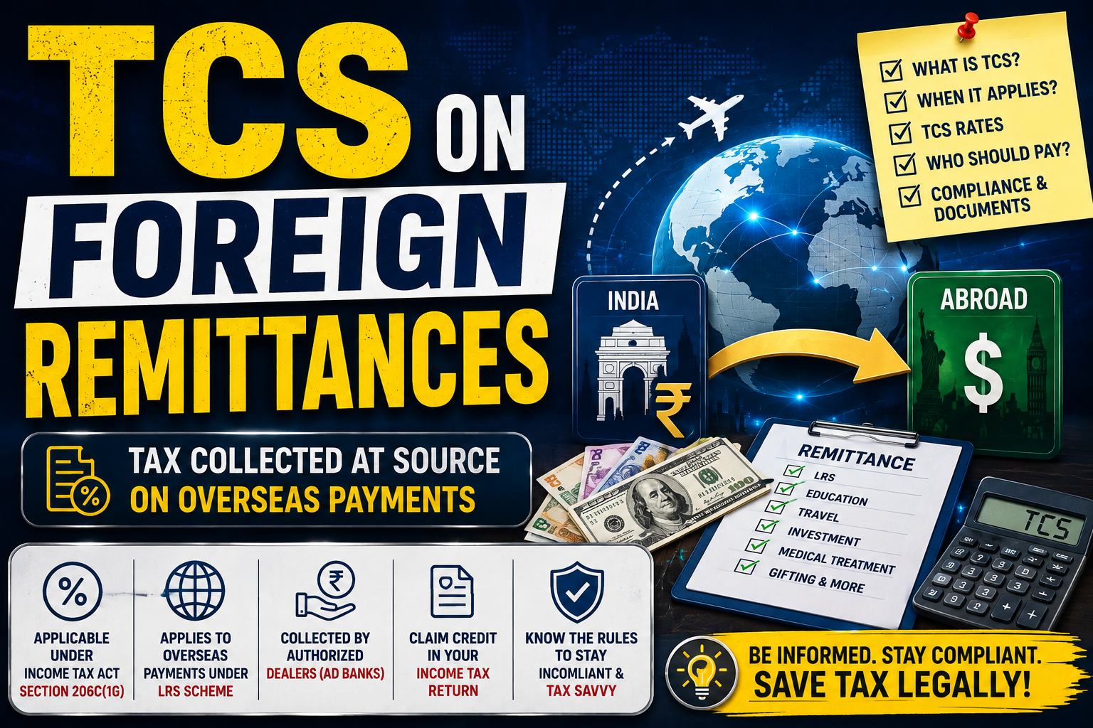 TCS On Foreign Remittances: Rules, Rates, Exemptions & Refund Process (2026 Guide)